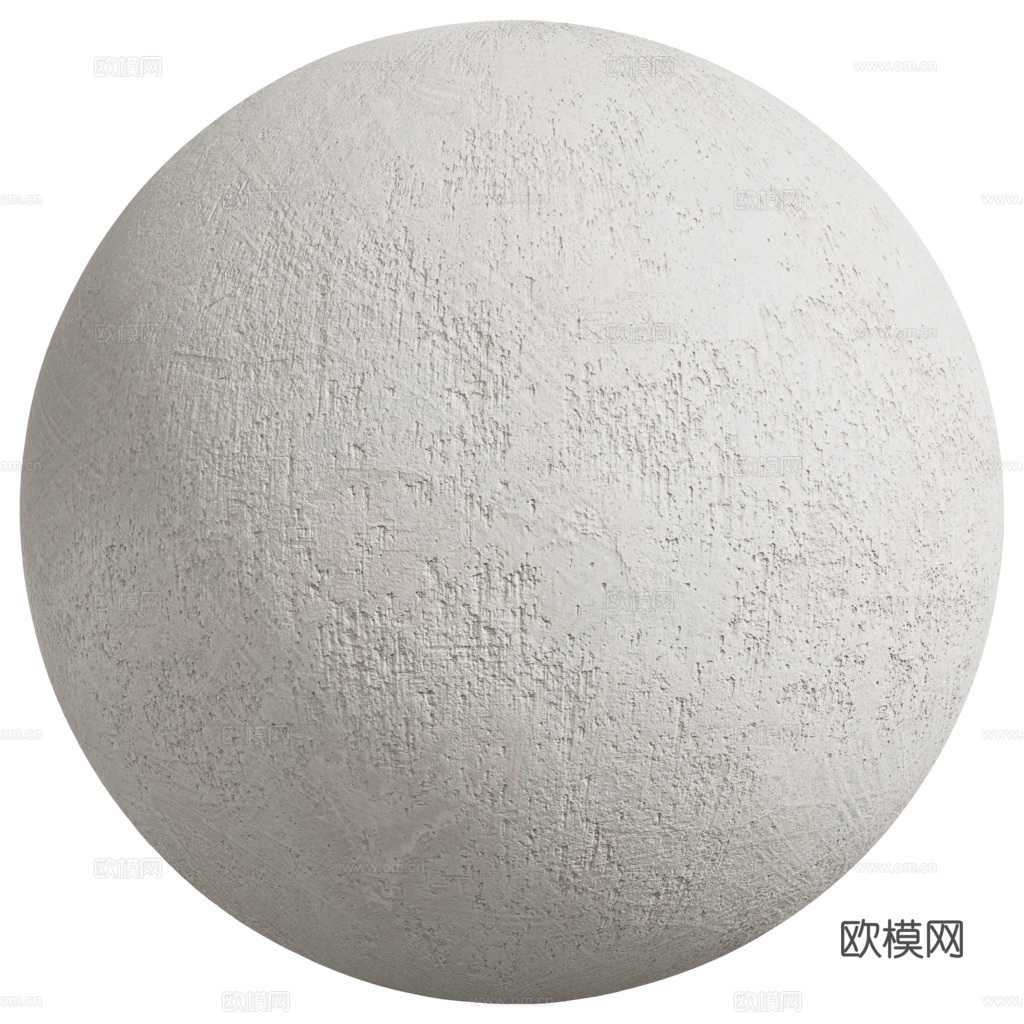 无缝水泥墙水泥地微水泥 PBR材质贴图 1k