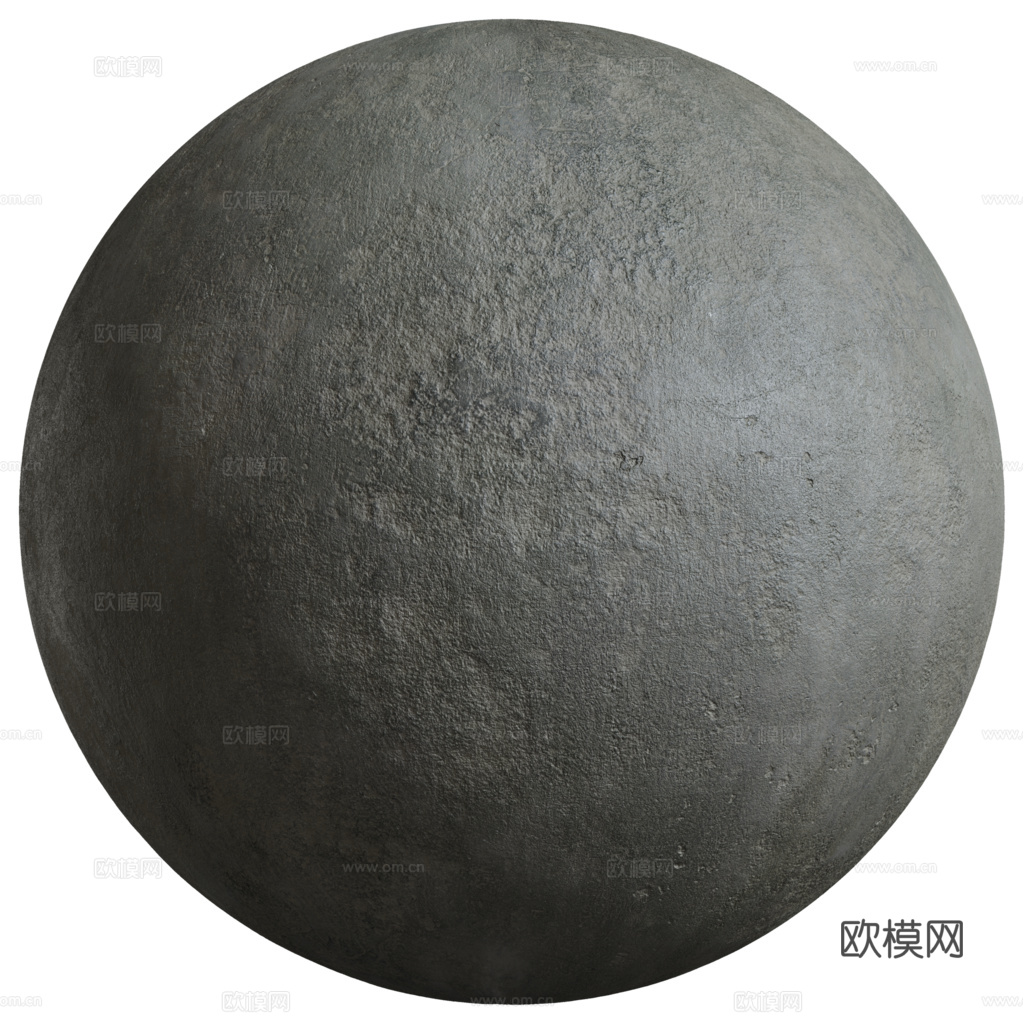 无缝水泥墙水泥地微水泥 PBR材质贴图 1k