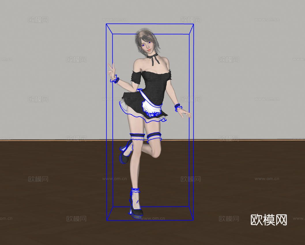 女仆su模型