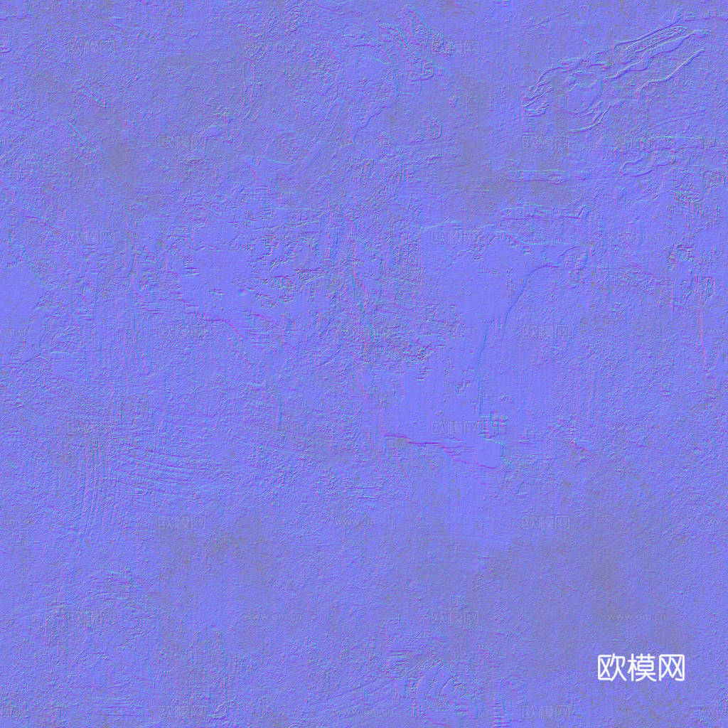 无缝水泥墙水泥地微水泥 PBR材质贴图 1k