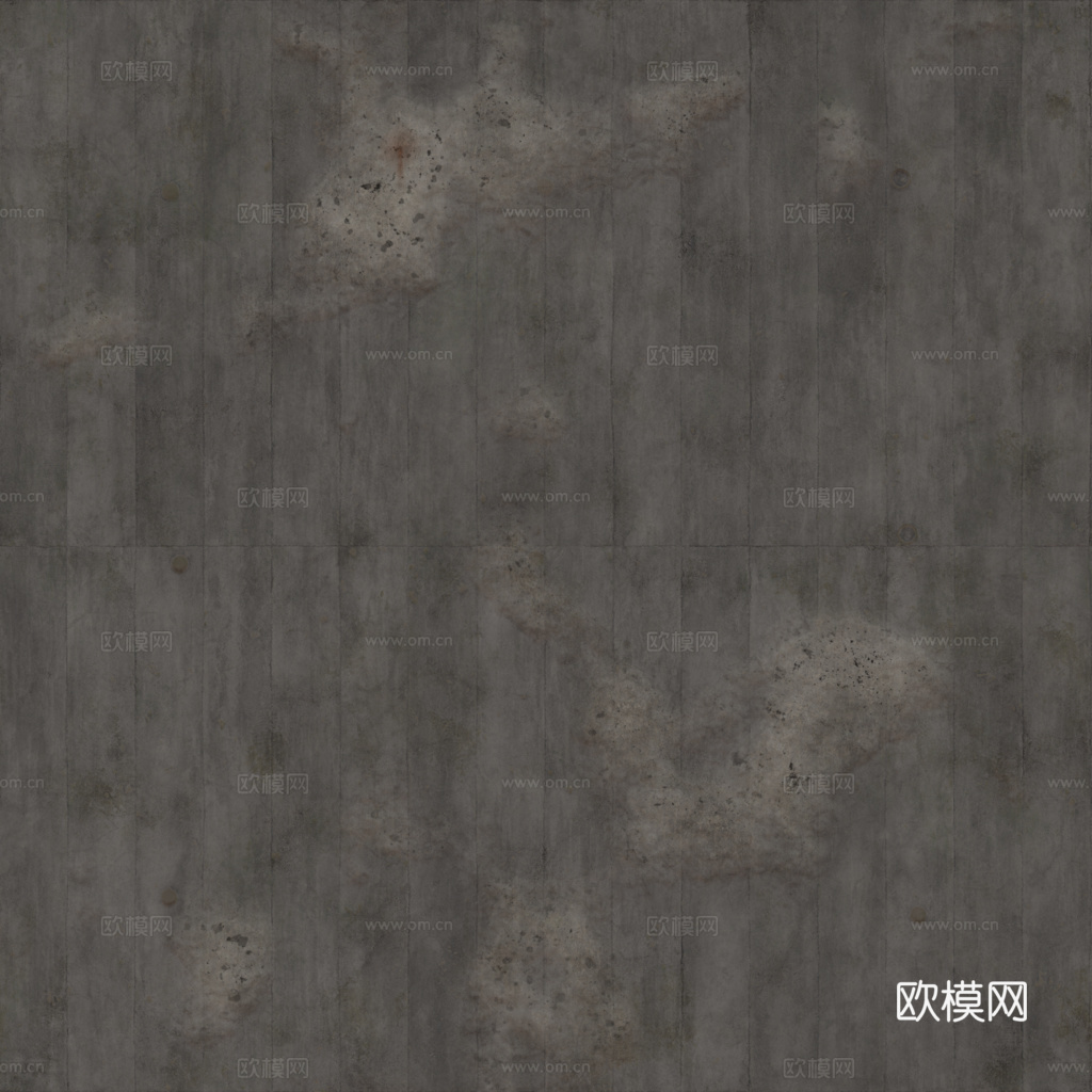 无缝破旧装饰混凝土清水混凝土 PBR材质贴图 1k