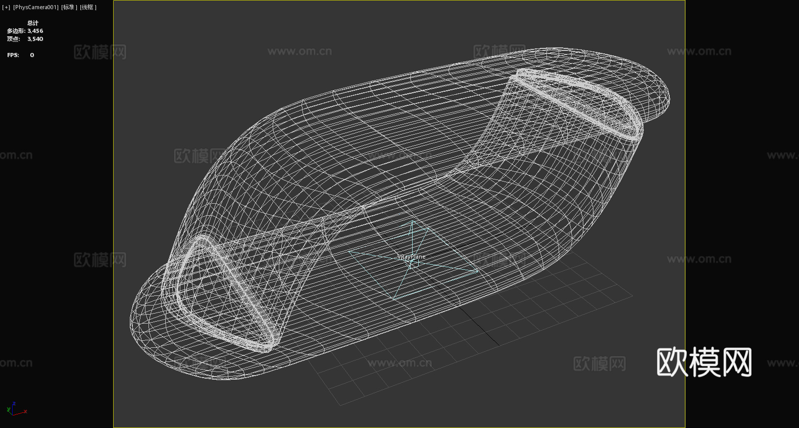 无线鼠标 人体工学鼠标 静音鼠标 蓝牙鼠标 办公鼠标3d模型下载（渲染图6）