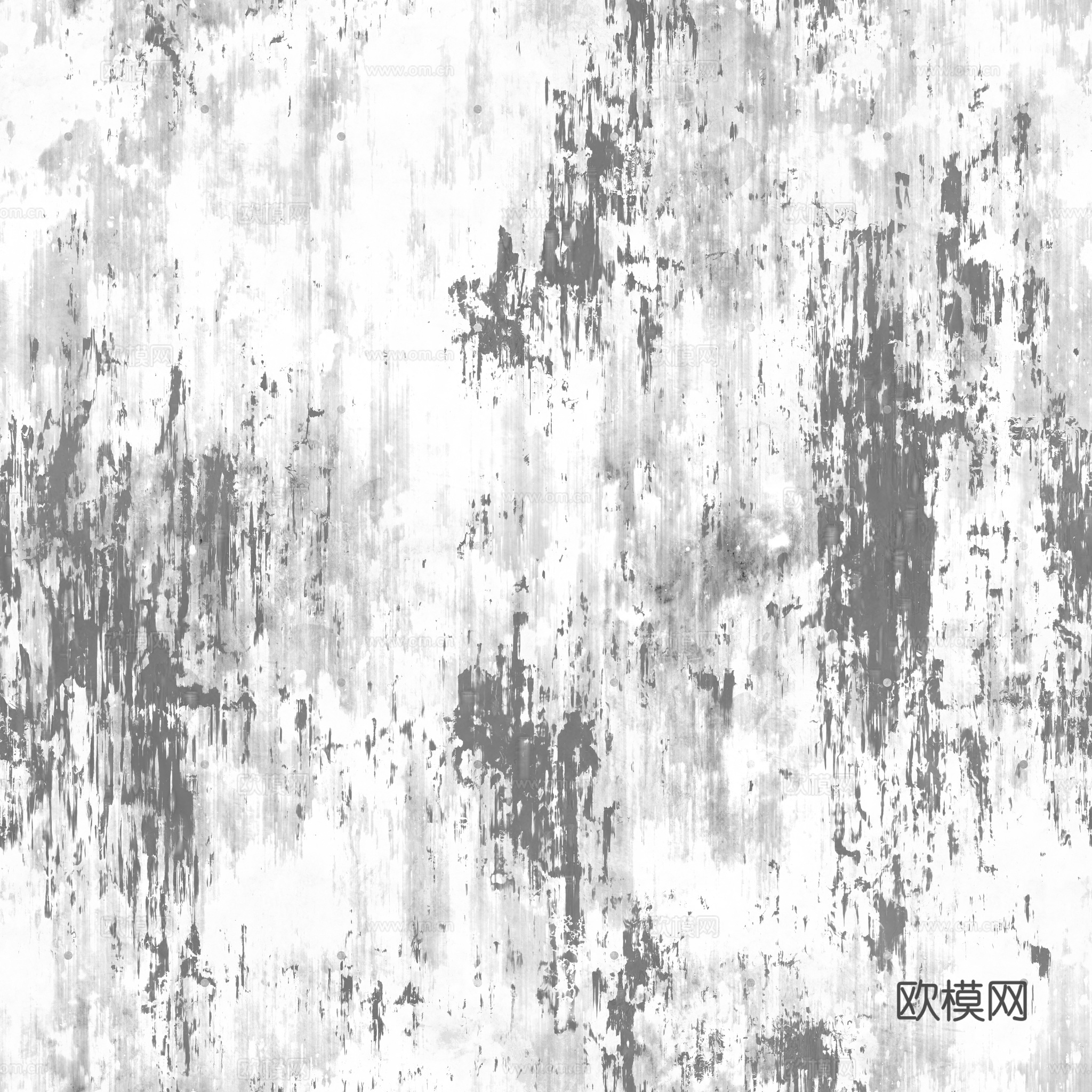 无缝金属波纹板波浪板 PBR材质贴图 2k