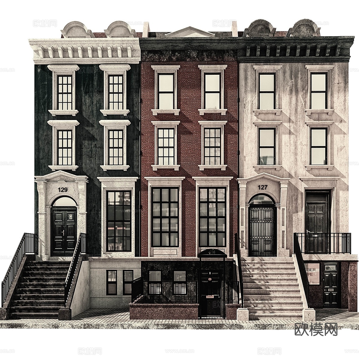 经典建筑 Vol033d模型下载