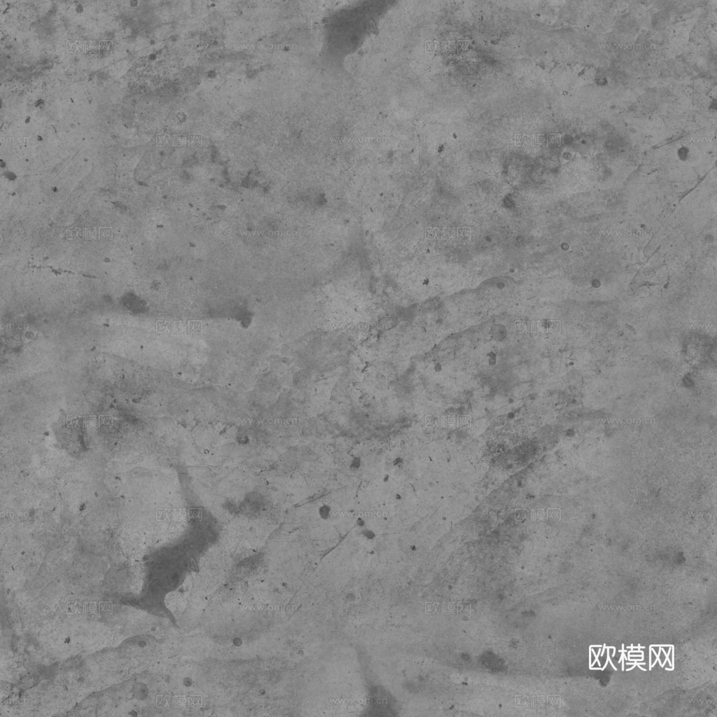 无缝水泥墙水泥地 PBR材质贴图 1k