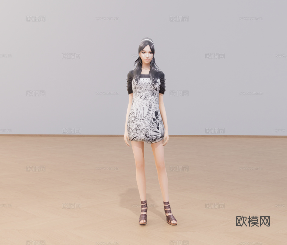 少女su模型