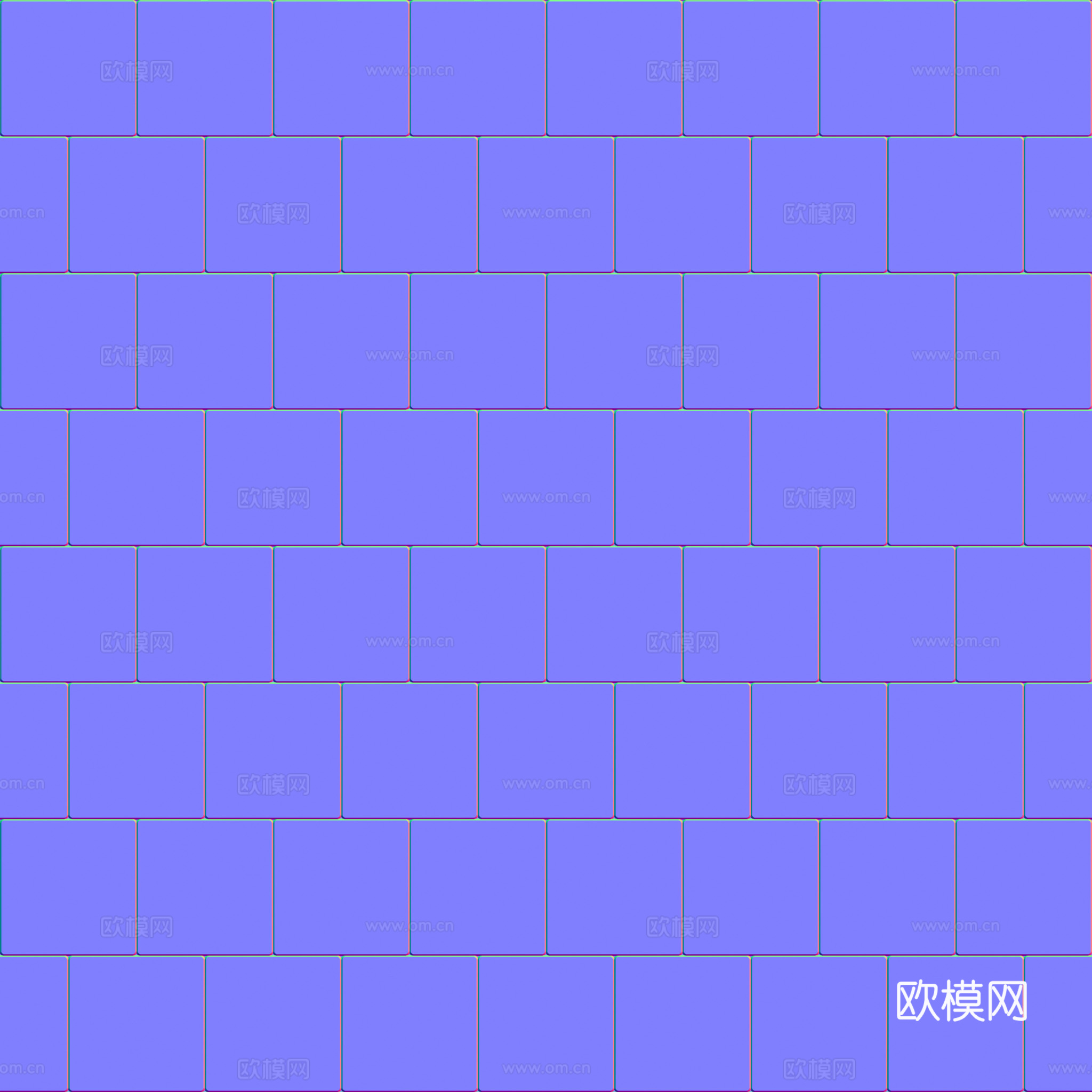 无缝装饰金属板 PBR材质贴图 2k