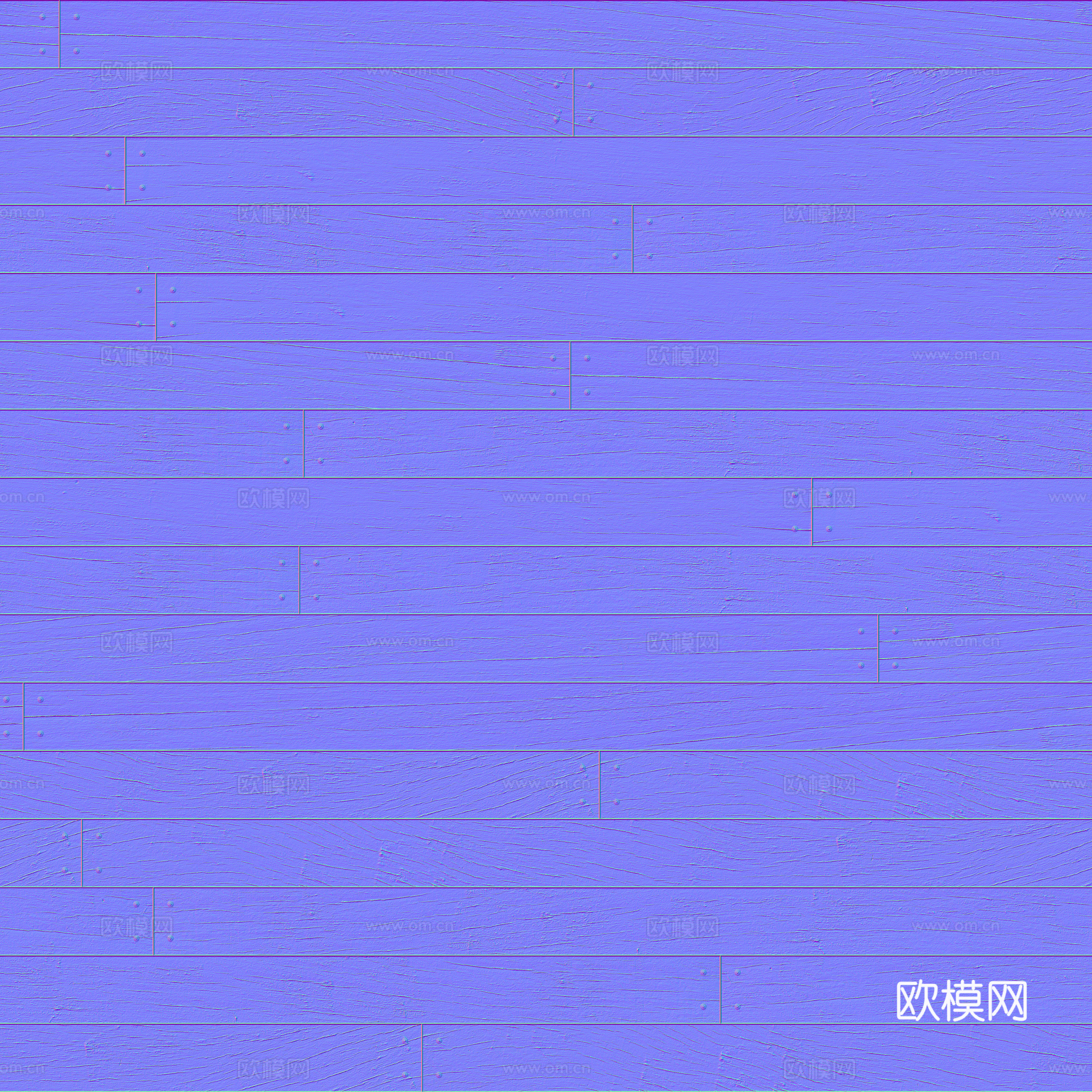 无缝木板木地板木墙板防腐木板木甲板 PBR材质贴图 2k下载（渲染图7）