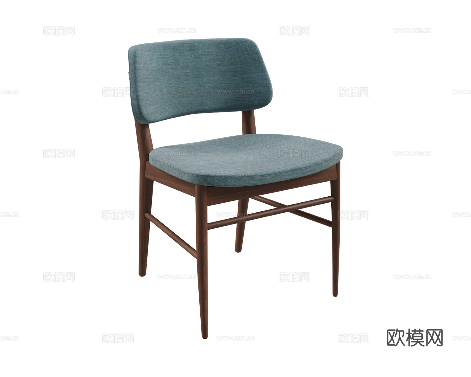 Porada 中古风餐椅3d模型下载