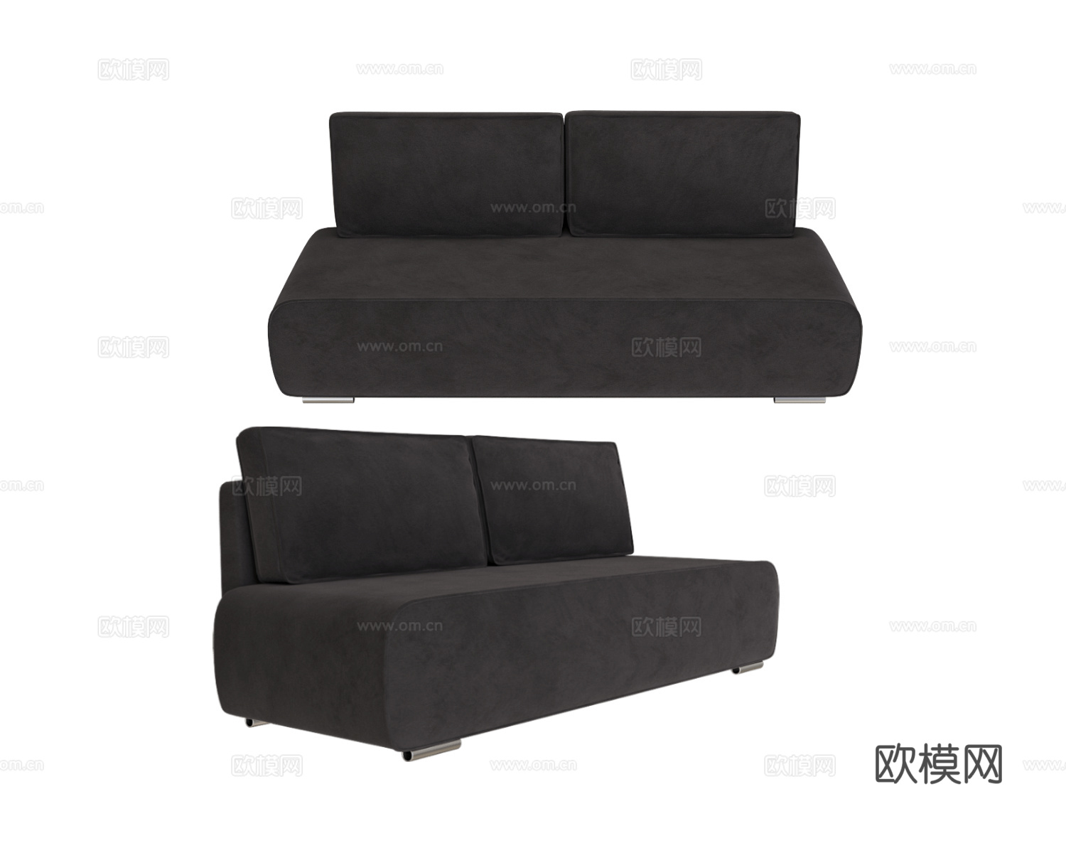 ChiedoCover 双人沙发3d模型下载