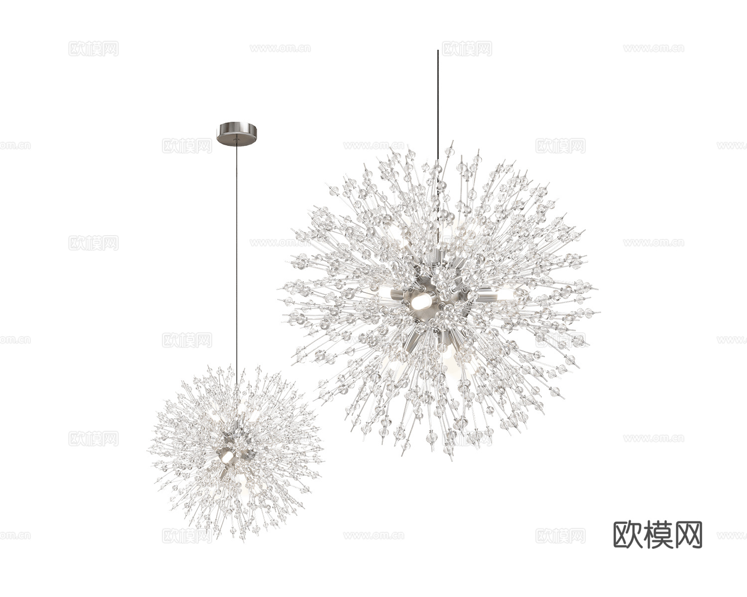 Stilfort 火花吊灯3d模型下载