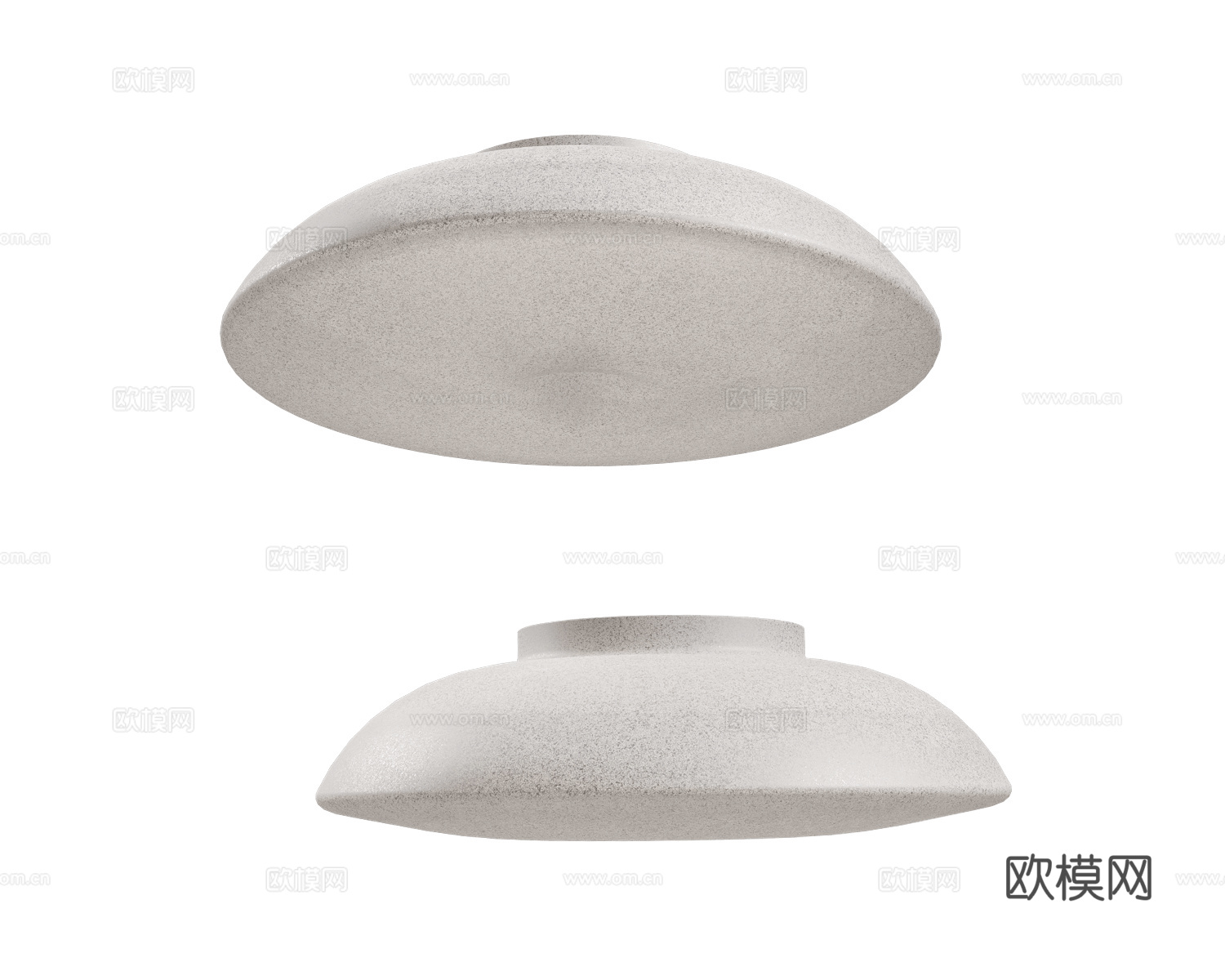 Italamp 吸顶灯免费3d模型下载