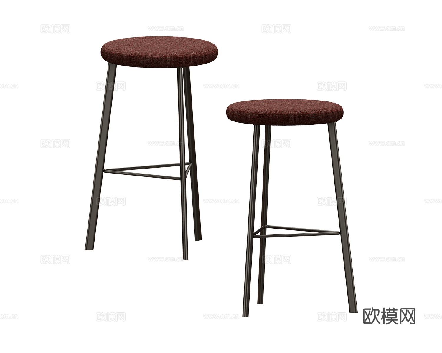 Innova 吧凳3d模型下载