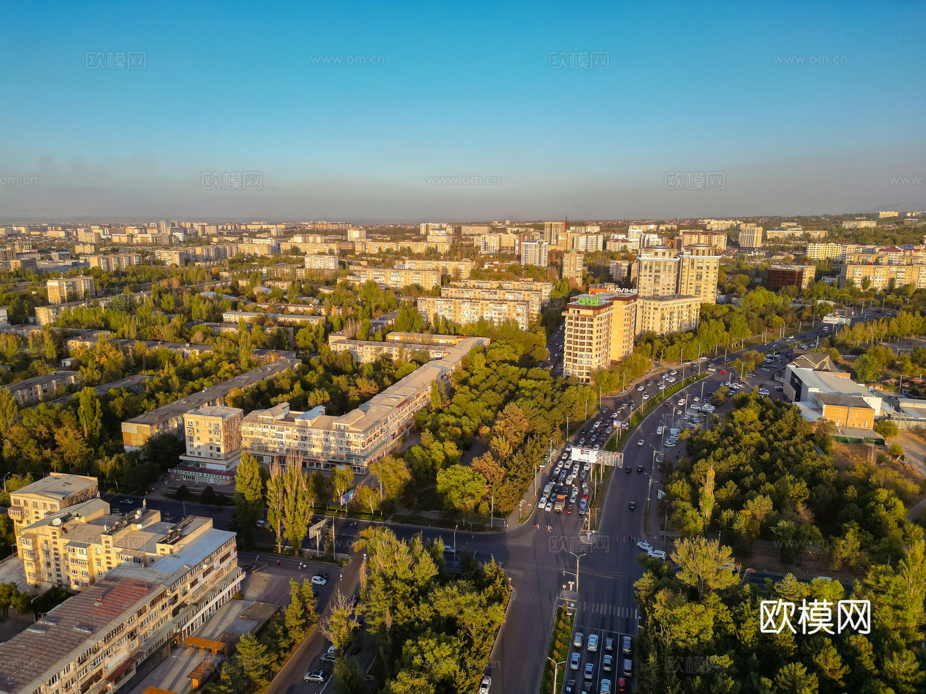 白天城市外景下载