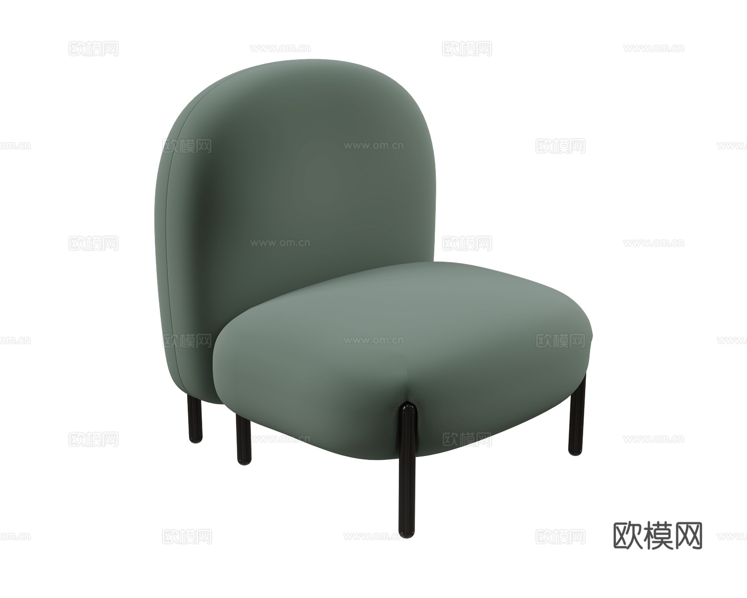 Annud 休闲椅3d模型下载