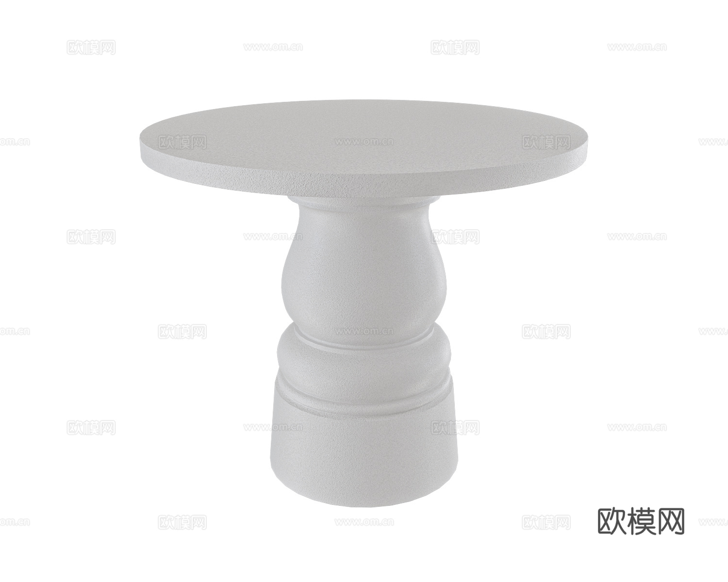 Porada 圆边几3d模型下载