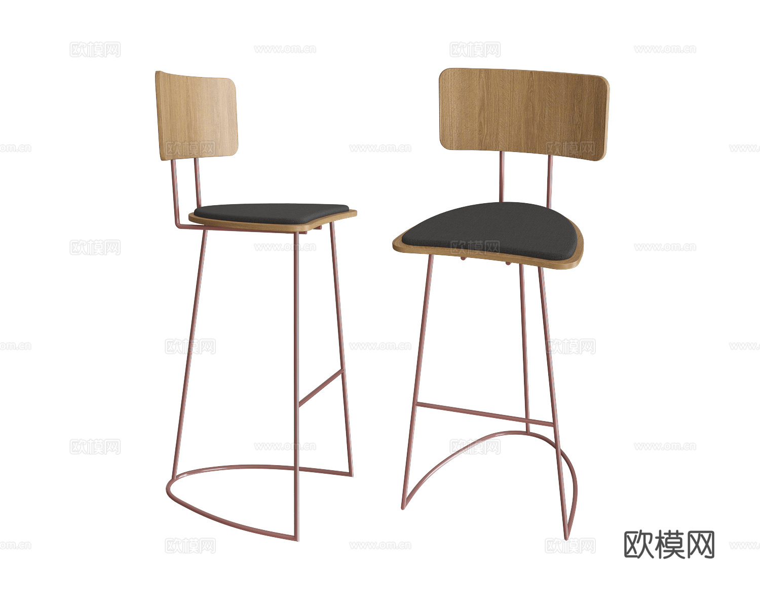 MISSANA 吧椅3d模型下载