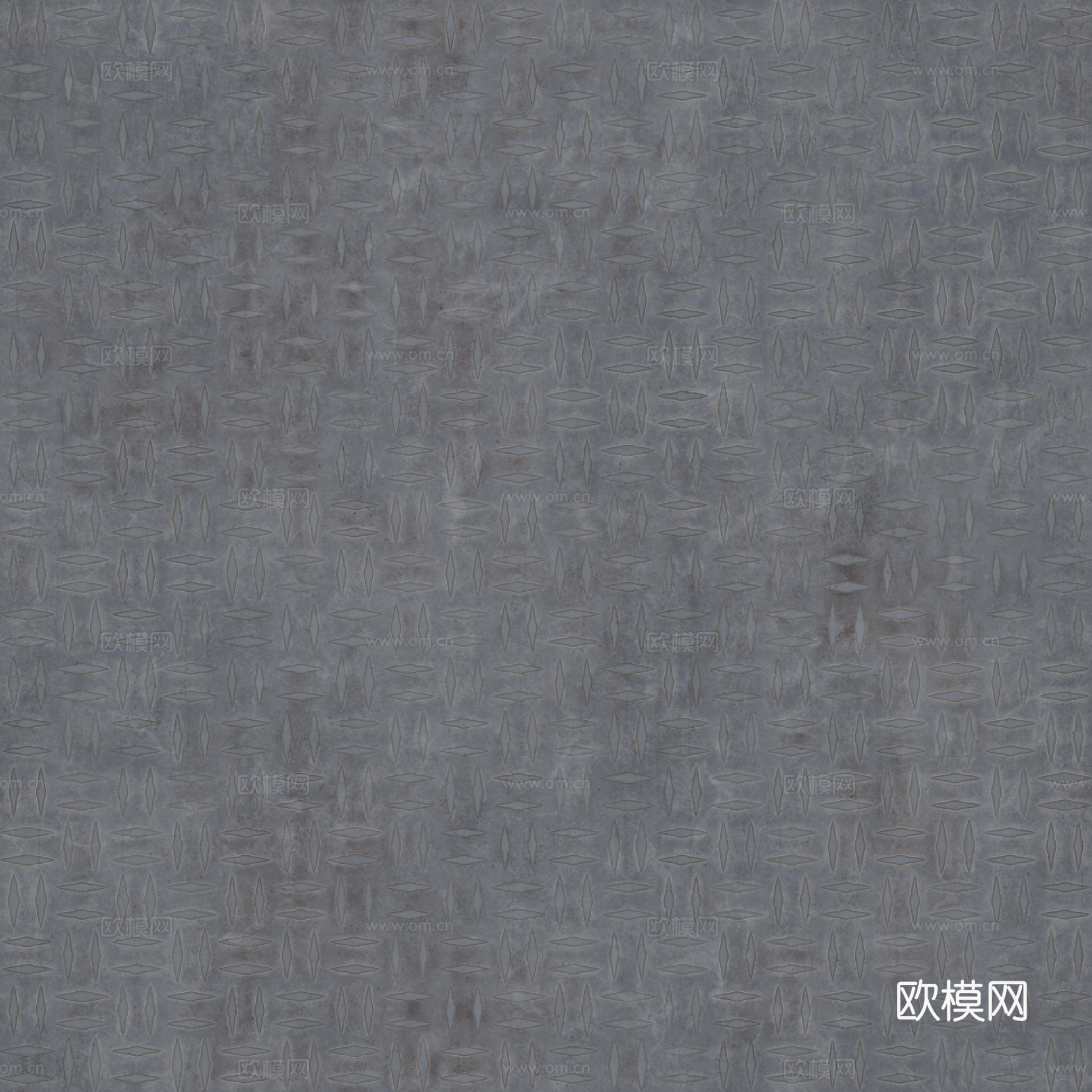 无缝压花金属板铁板钢板 PBR材质贴图 2k
