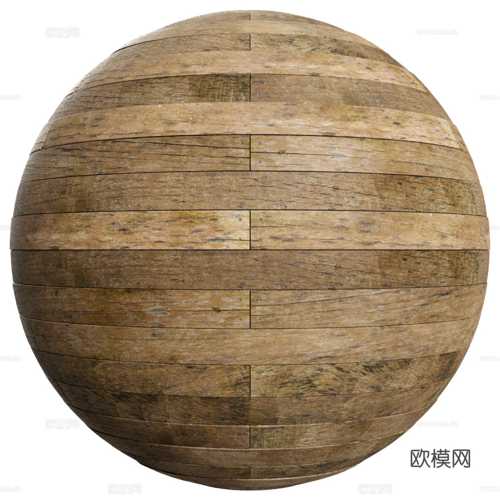 无缝木板木地板木墙板防腐木板木甲板 PBR材质贴图 1k