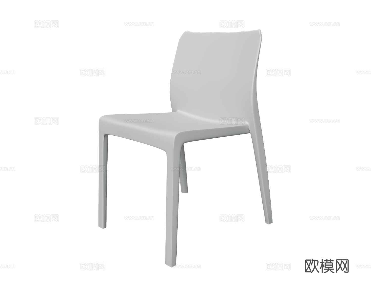 ITF Design 意式餐椅3d模型下载