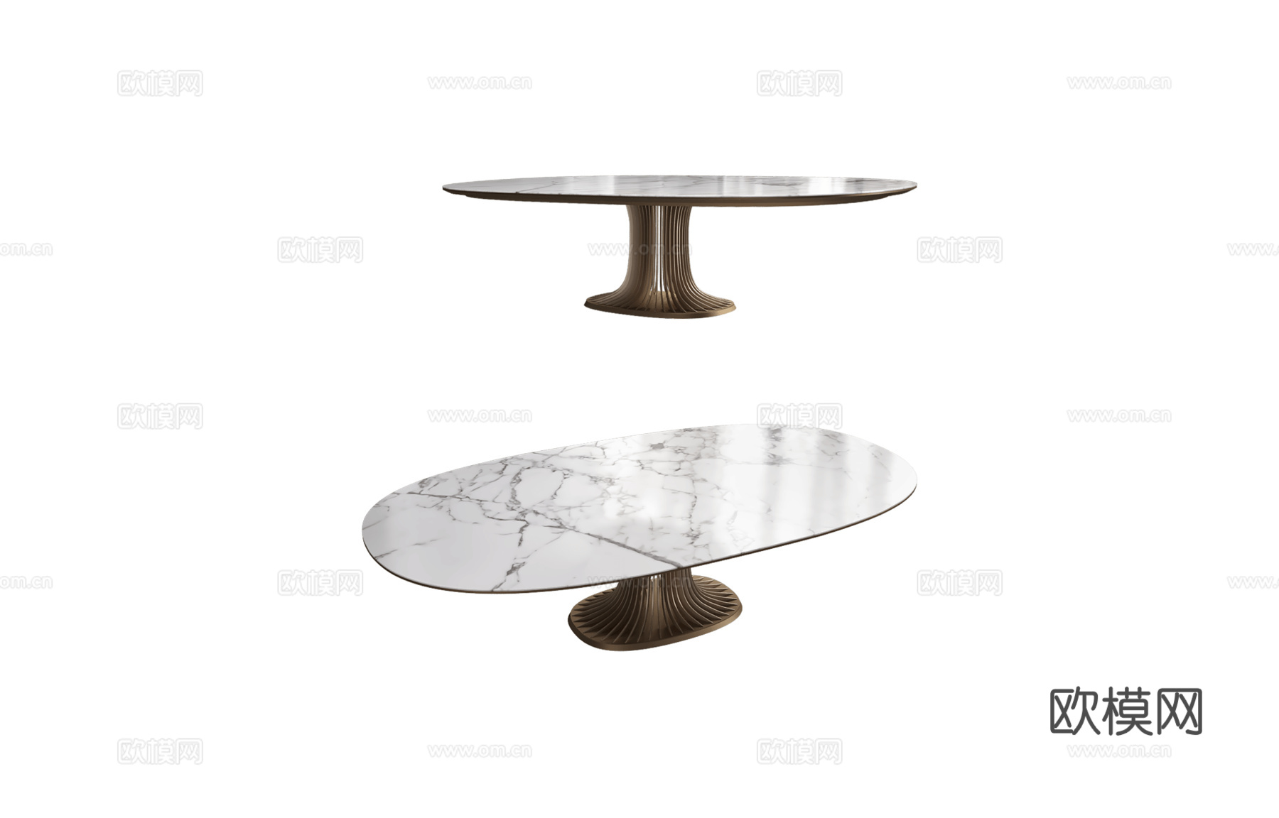 Luigi Volpi 茶几3d模型下载