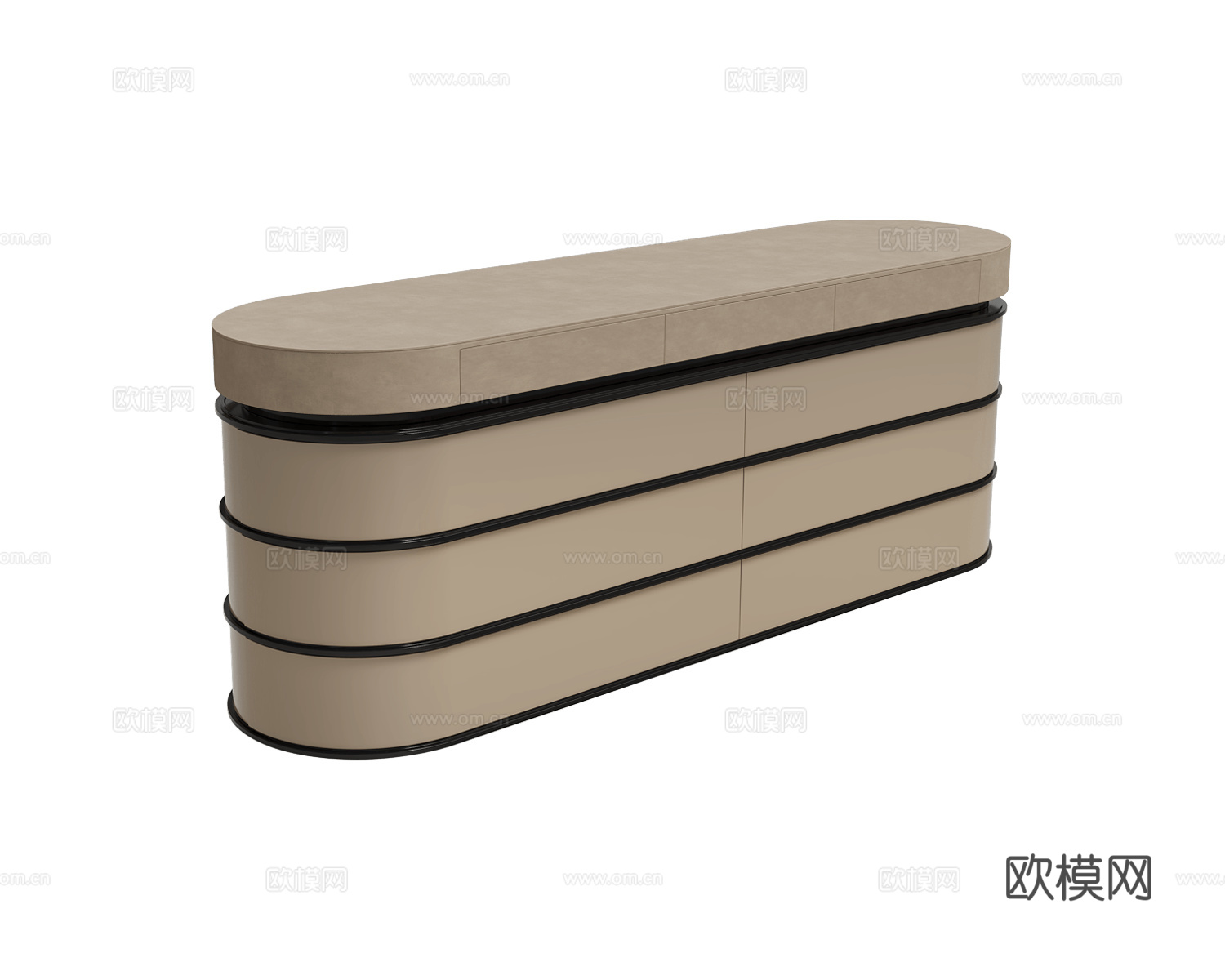 CPRN HOMOOD 餐桌3d模型下载