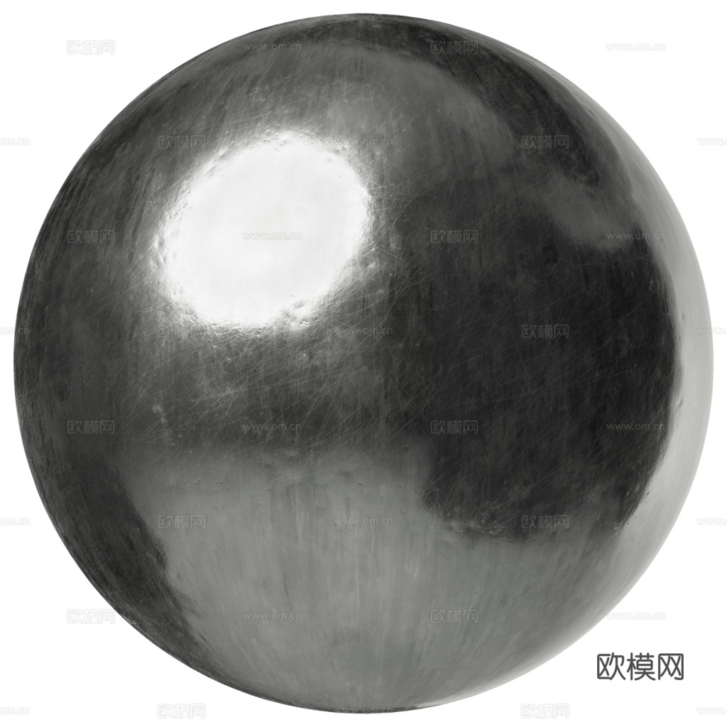 无缝金属面板 PBR材质贴图 2k