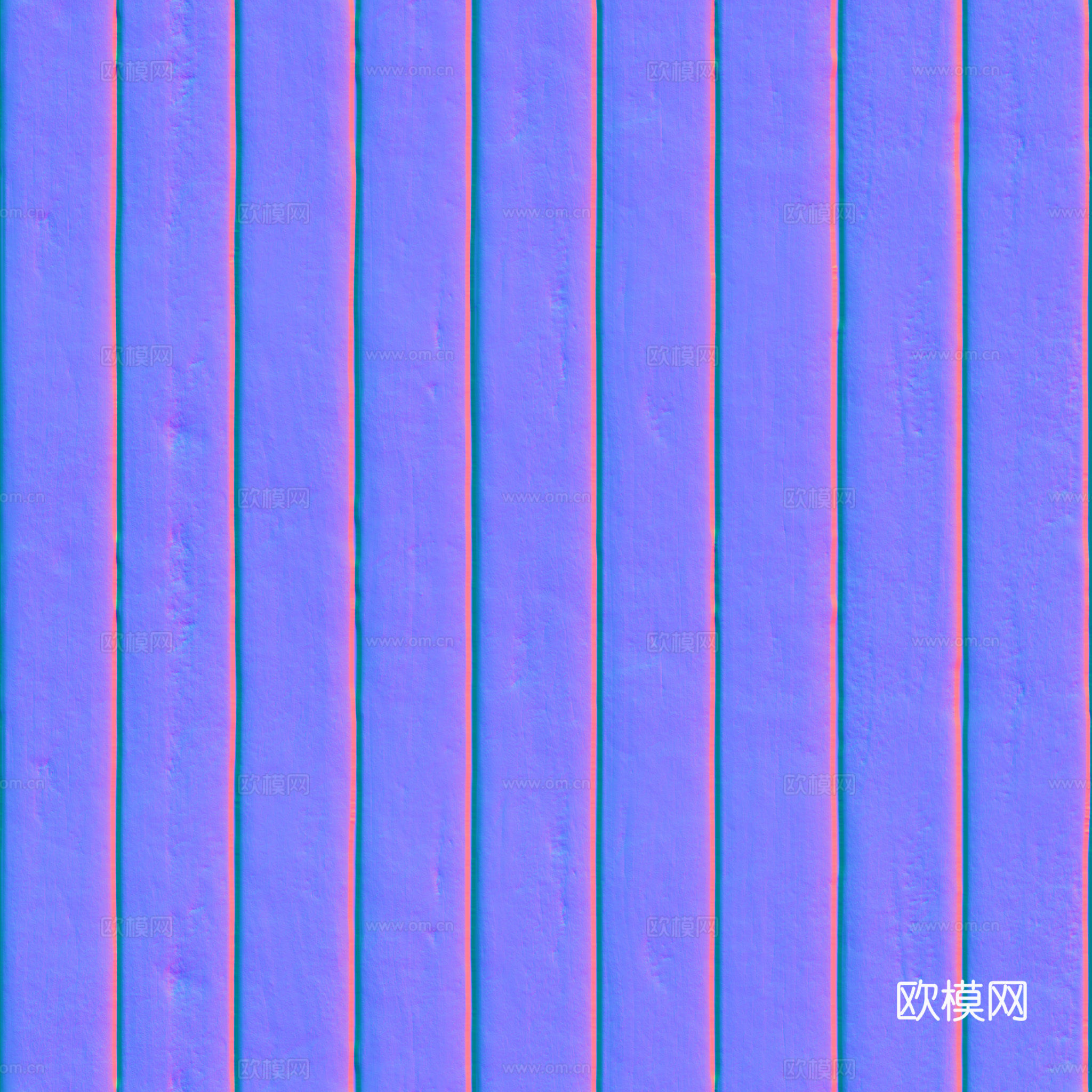 无缝木板木地板木墙板防腐木板木甲板 PBR材质贴图 2k下载（渲染图6）