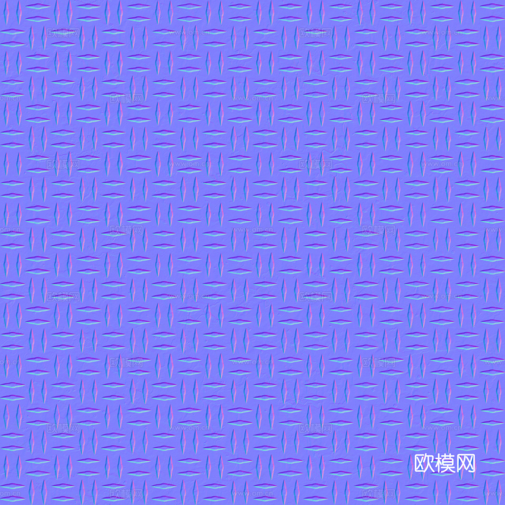 无缝压花金属板铁板钢板 PBR材质贴图 1k