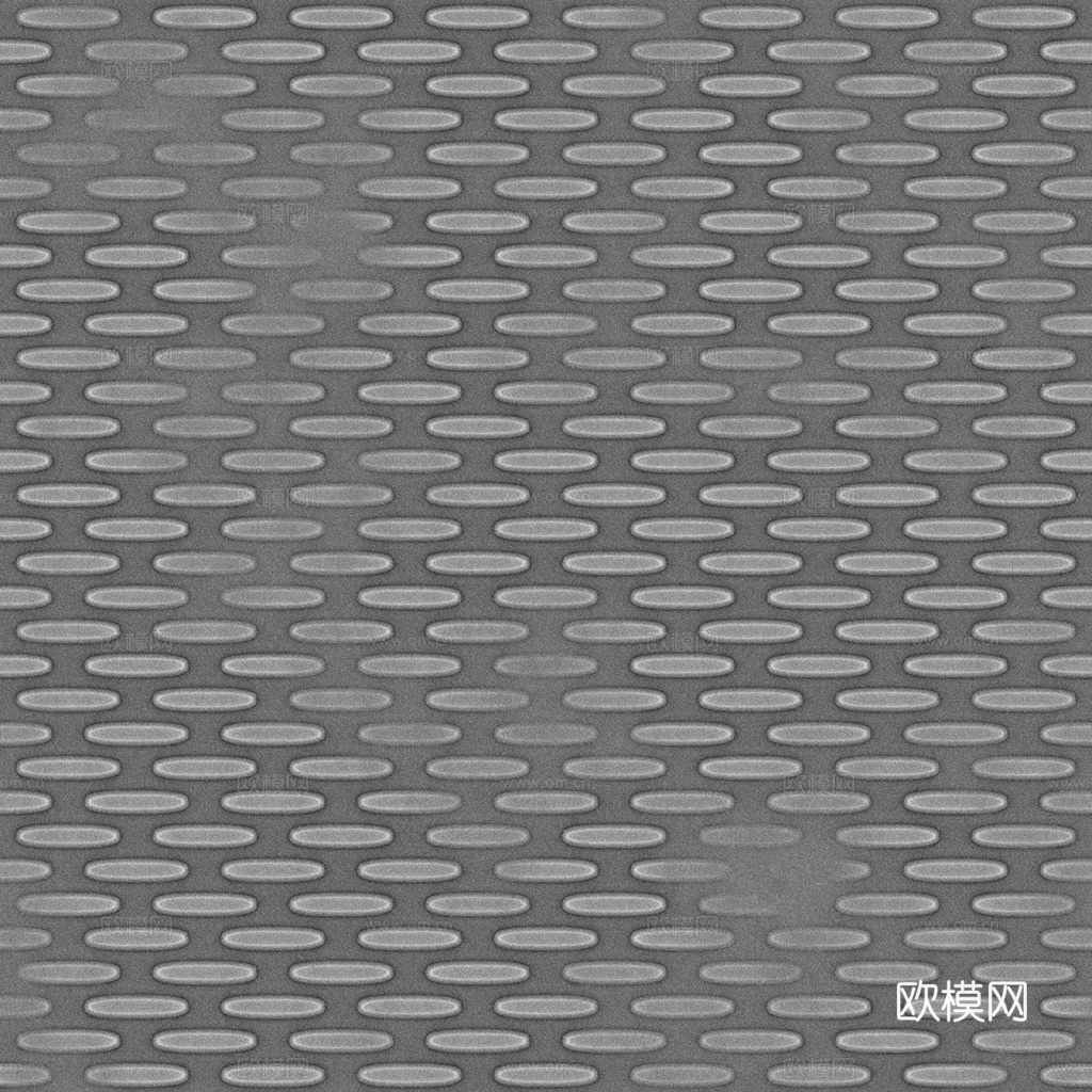 无缝金属穿孔板 PBR材质贴图 1k