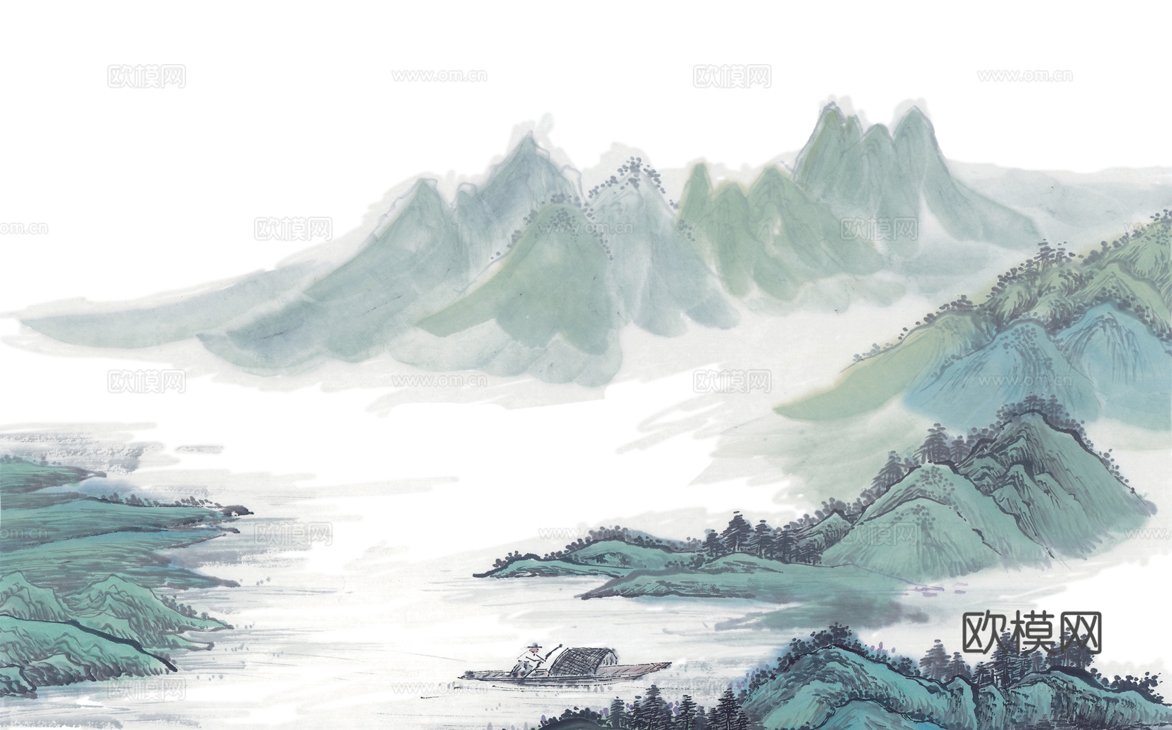 高清中式装饰画下载