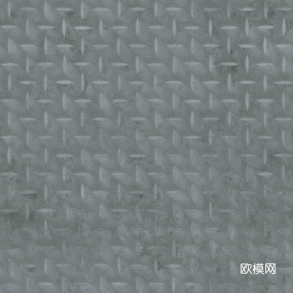 无缝压花金属板铁板钢板 PBR材质贴图 1k