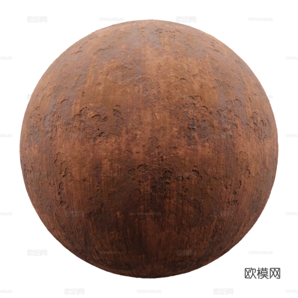 风化生锈金属铁锈金属 PBR材质贴图 2k
