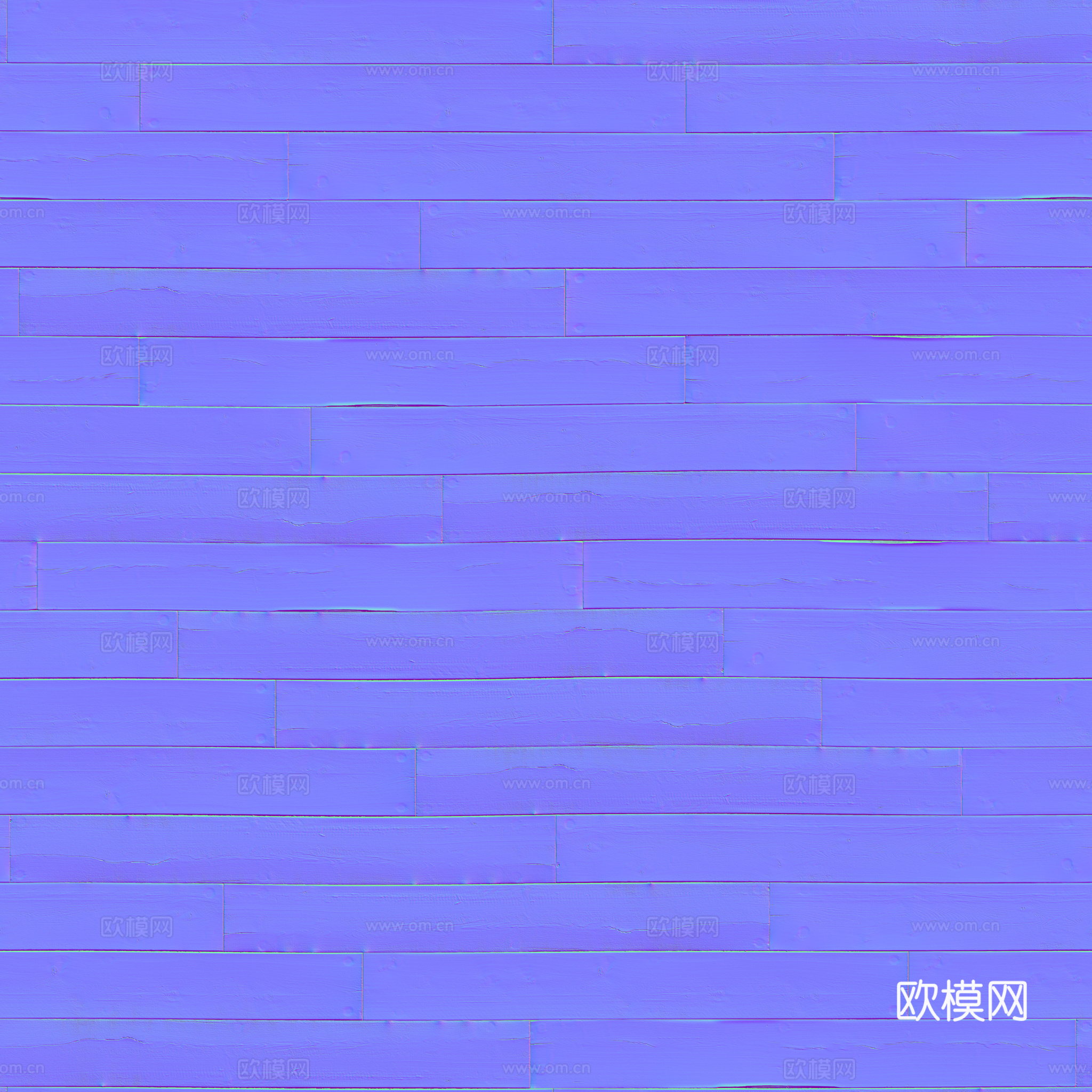 无缝木板木地板木墙板防腐木板木甲板 PBR材质贴图 2k下载（渲染图8）