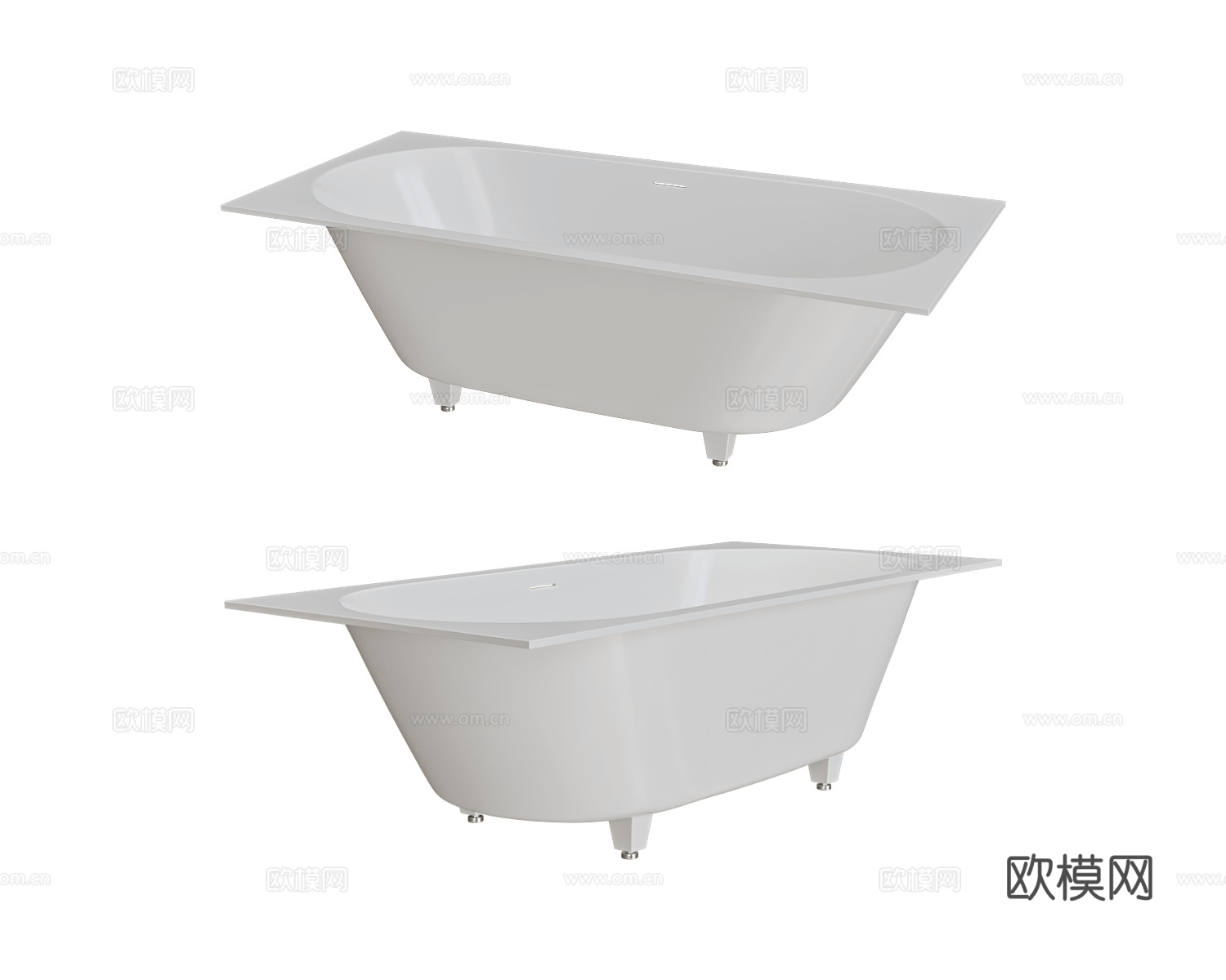 Salini 浴缸3d模型下载