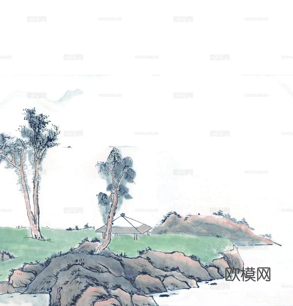 高清中式装饰画下载