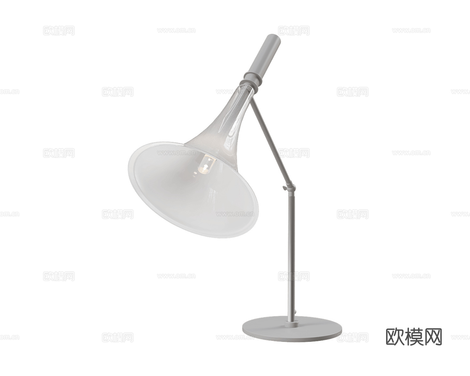 Italamp 中古风台灯3d模型下载