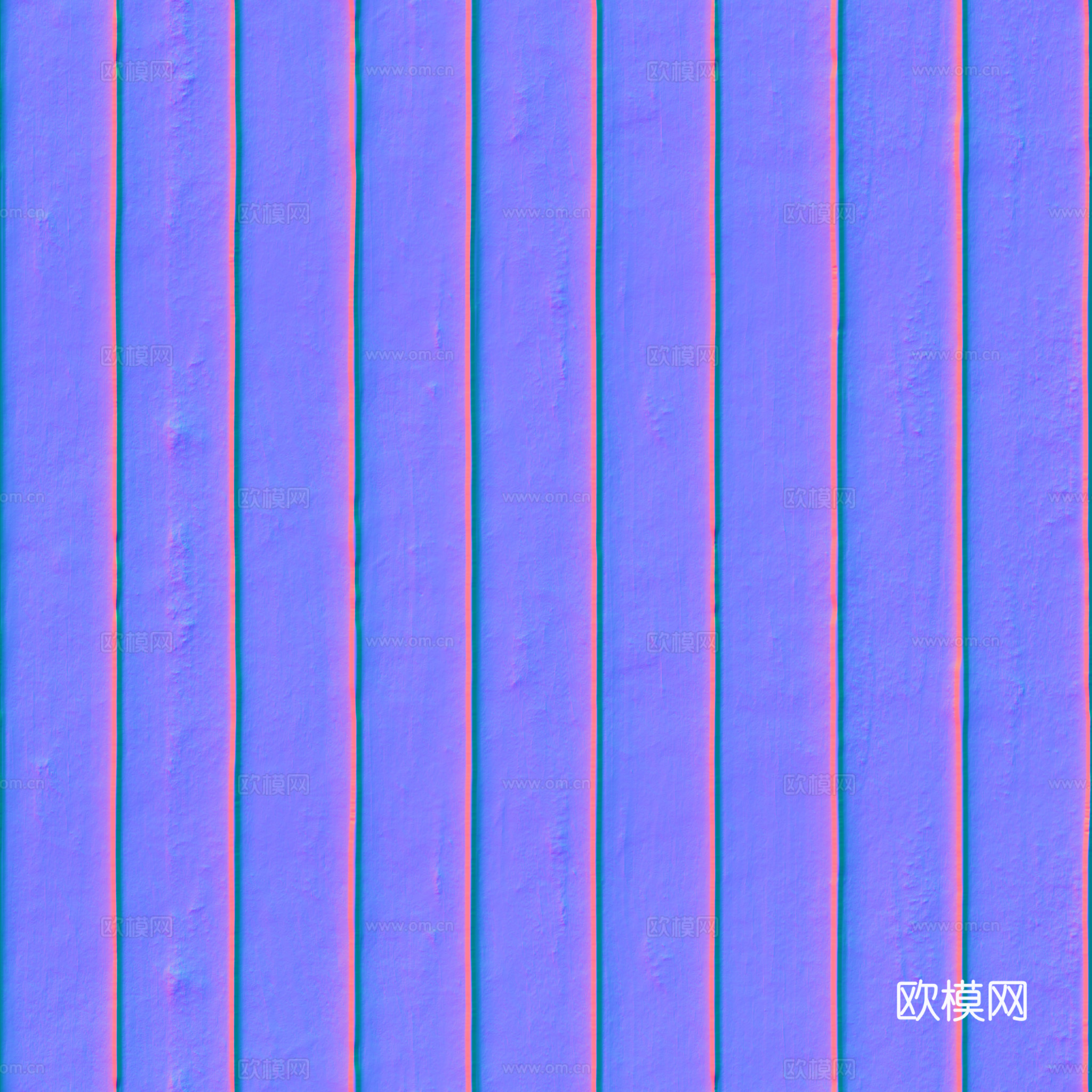 无缝木板木地板木墙板防腐木板木甲板 PBR材质贴图 2k下载（渲染图7）