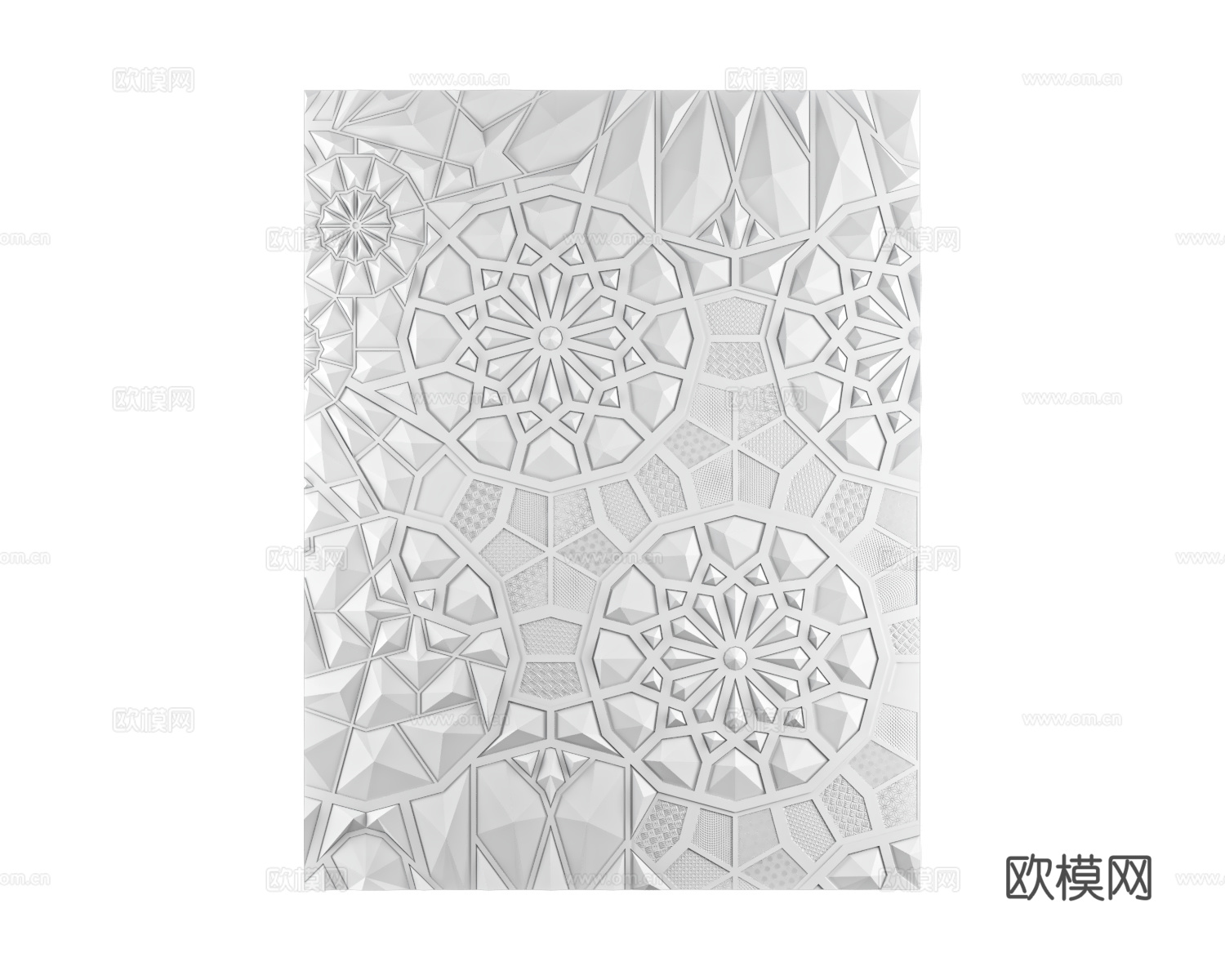 Kartell 浮雕装饰画3d模型下载