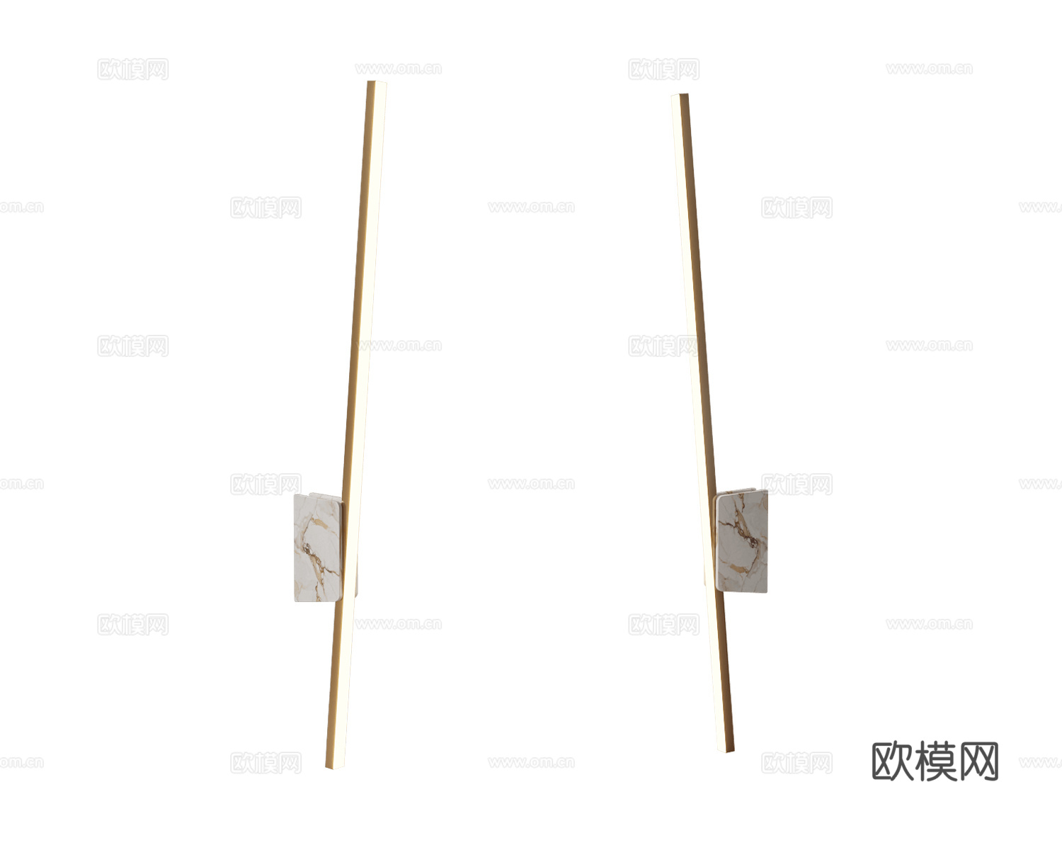 Italamp 长壁灯3d模型下载