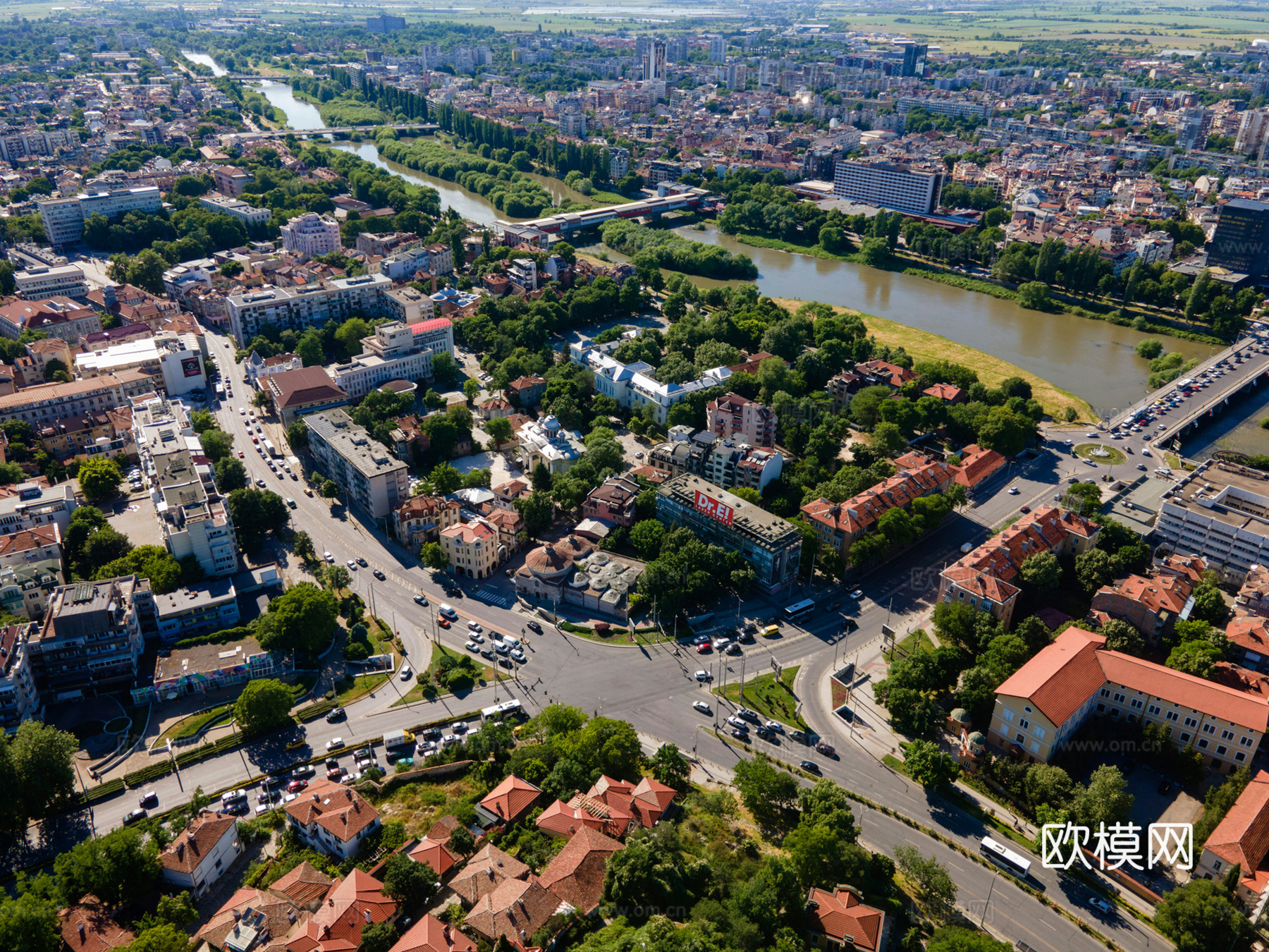 白天城市外景下载