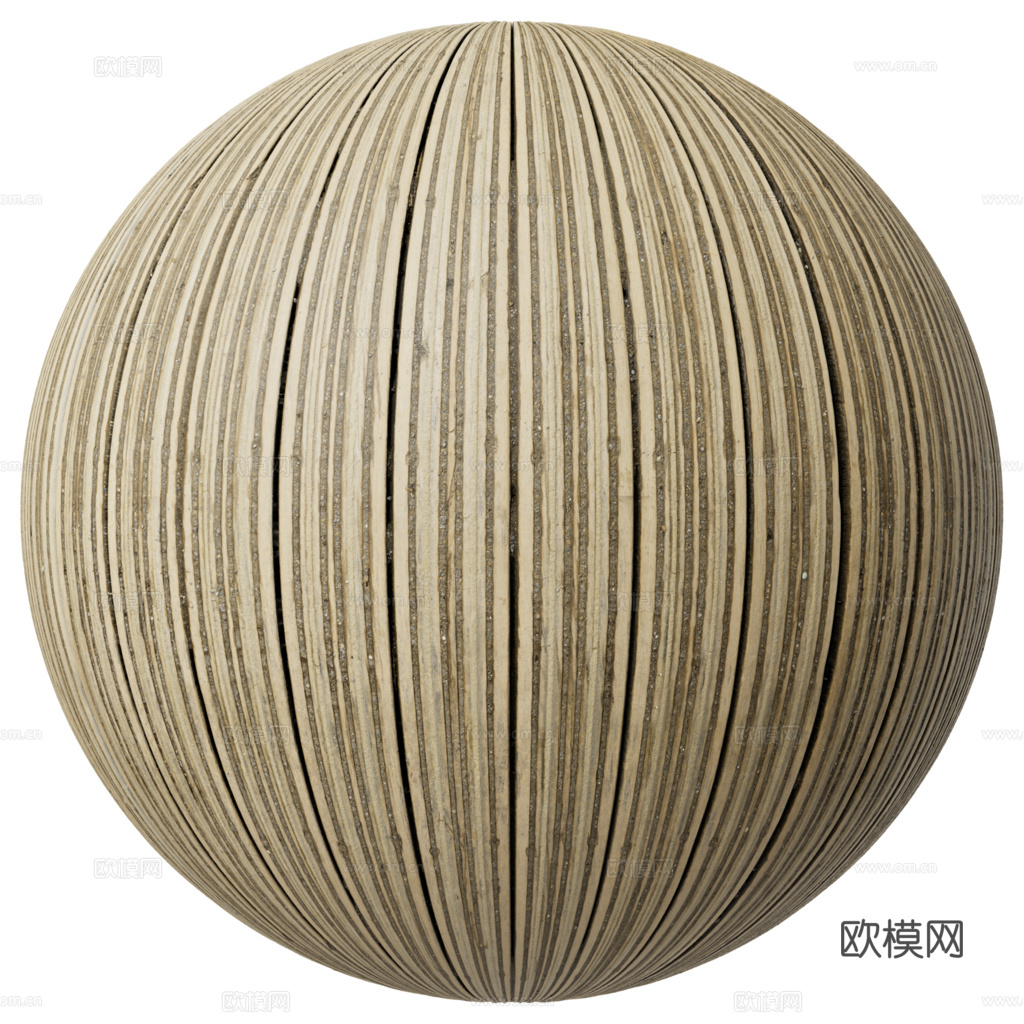 无缝木板木地板木墙板防腐木板木甲板 PBR材质贴图 2k下载（渲染图1）