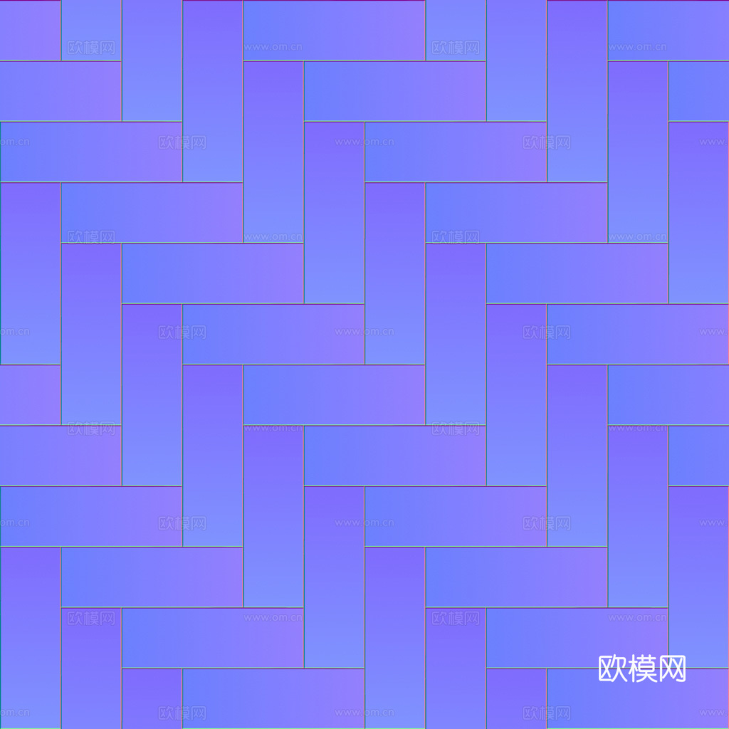 无缝装饰金属板 PBR材质贴图 1k