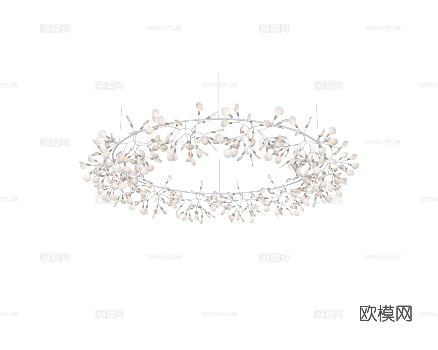 MOOOI 满天星吊灯3d模型下载