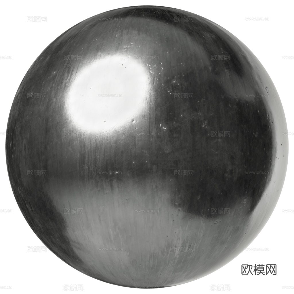 无缝金属面板 PBR材质贴图 1k