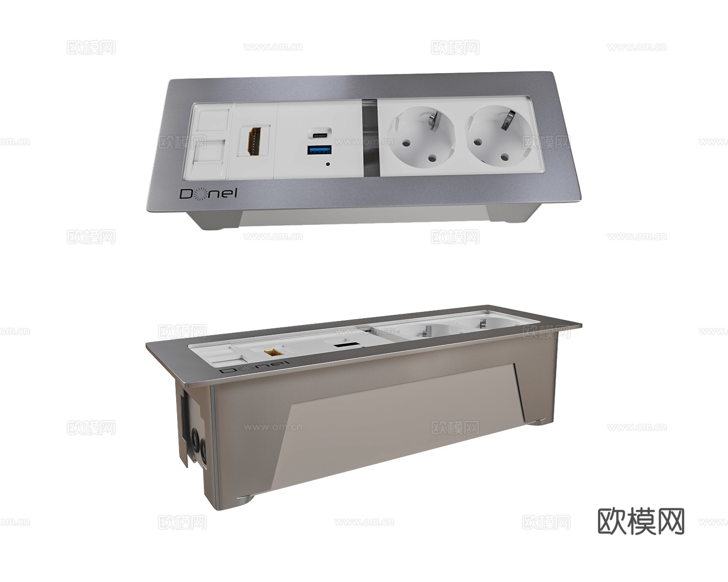 Donel 插座3d模型下载