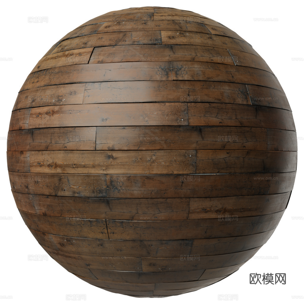 无缝木板木地板木墙板防腐木板木甲板 PBR材质贴图 2k