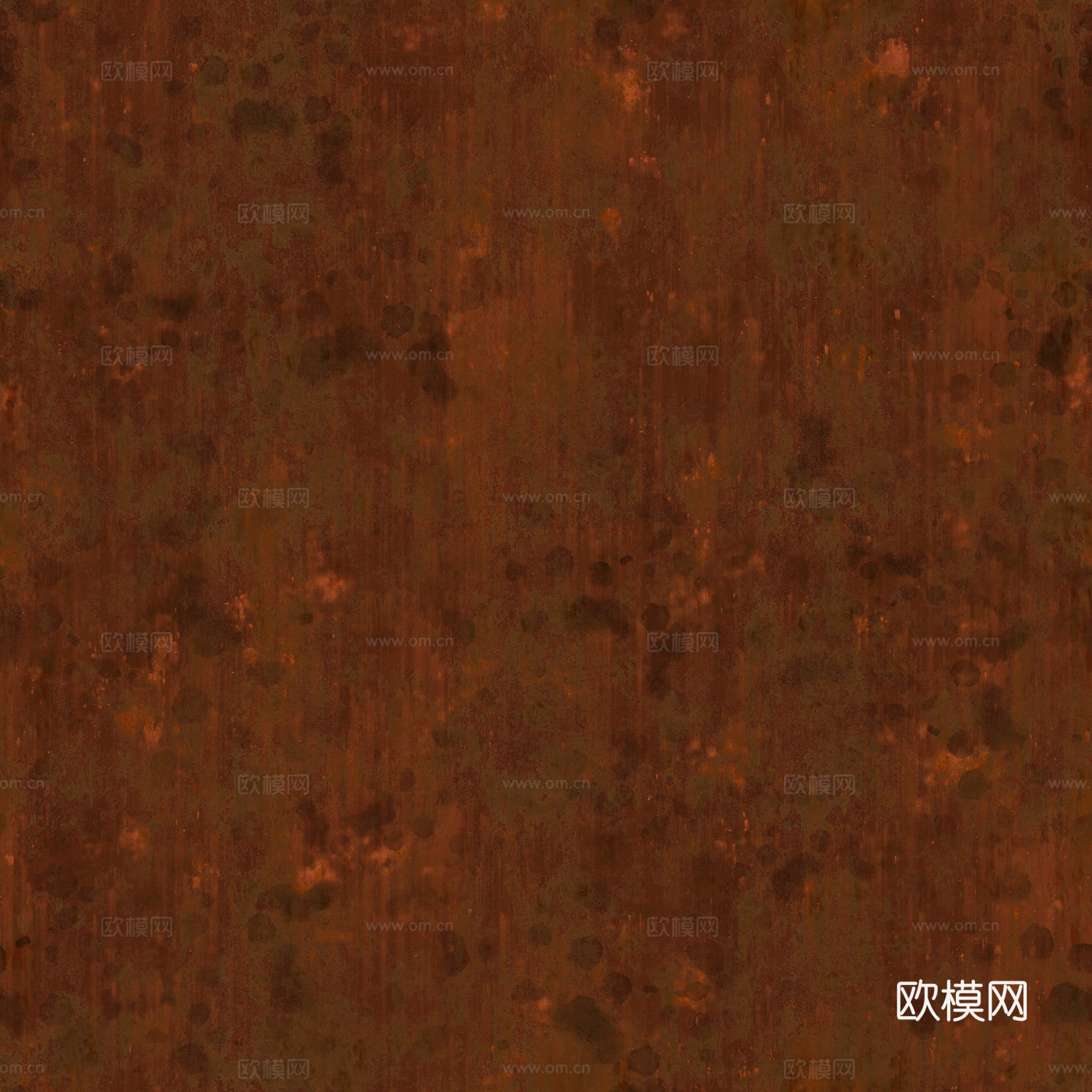 铁锈生锈粗糙金属锈色金属 PBR材质贴图 2k