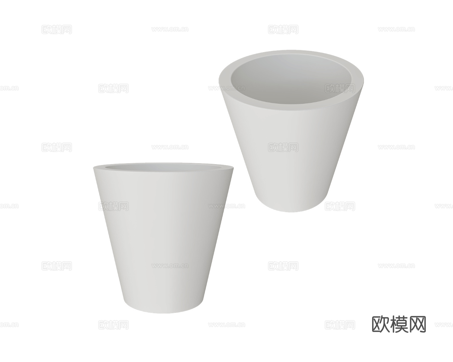 Serralunga 花盆3d模型下载