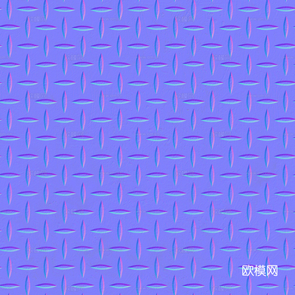 无缝压花金属板铁板钢板 PBR材质贴图 1k